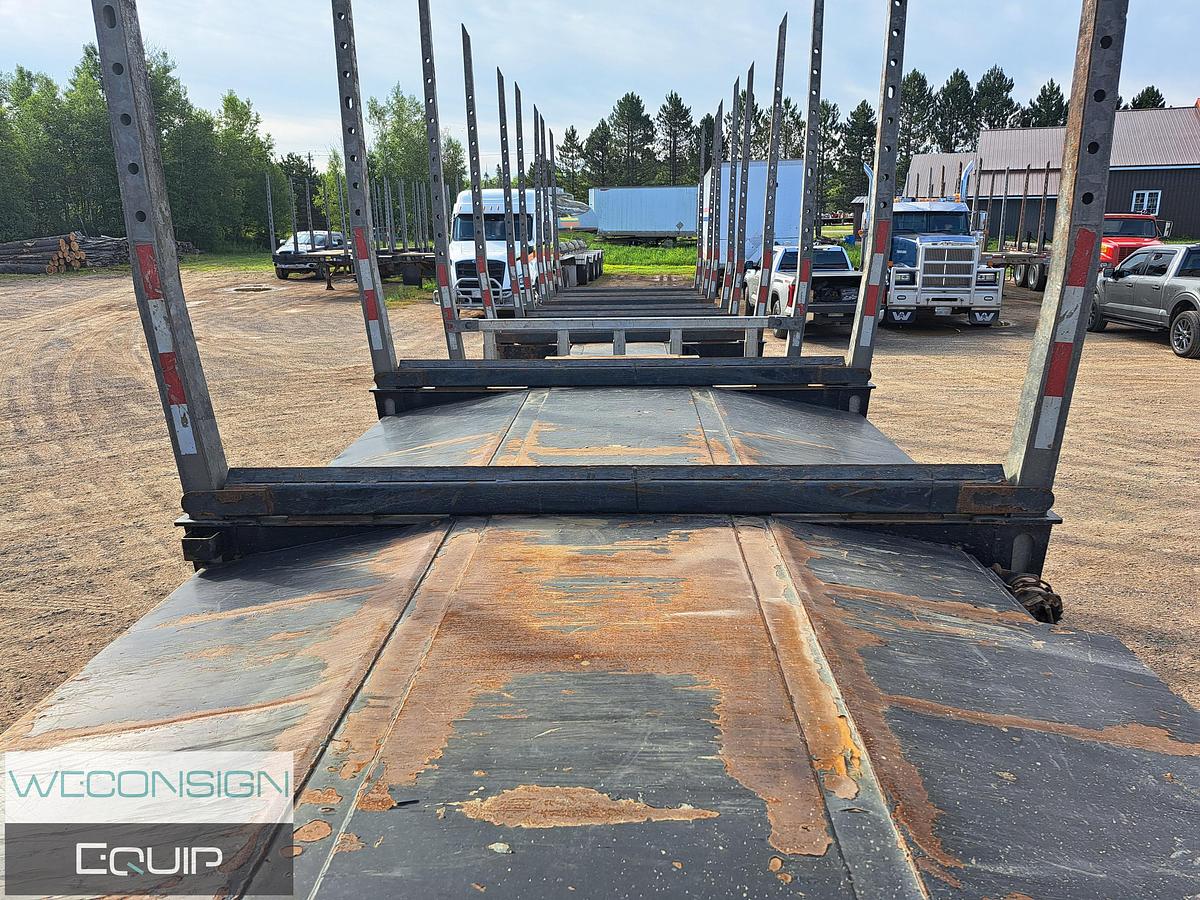 Used 2024 Manac 23451A541 Quad Axle Log Trailer