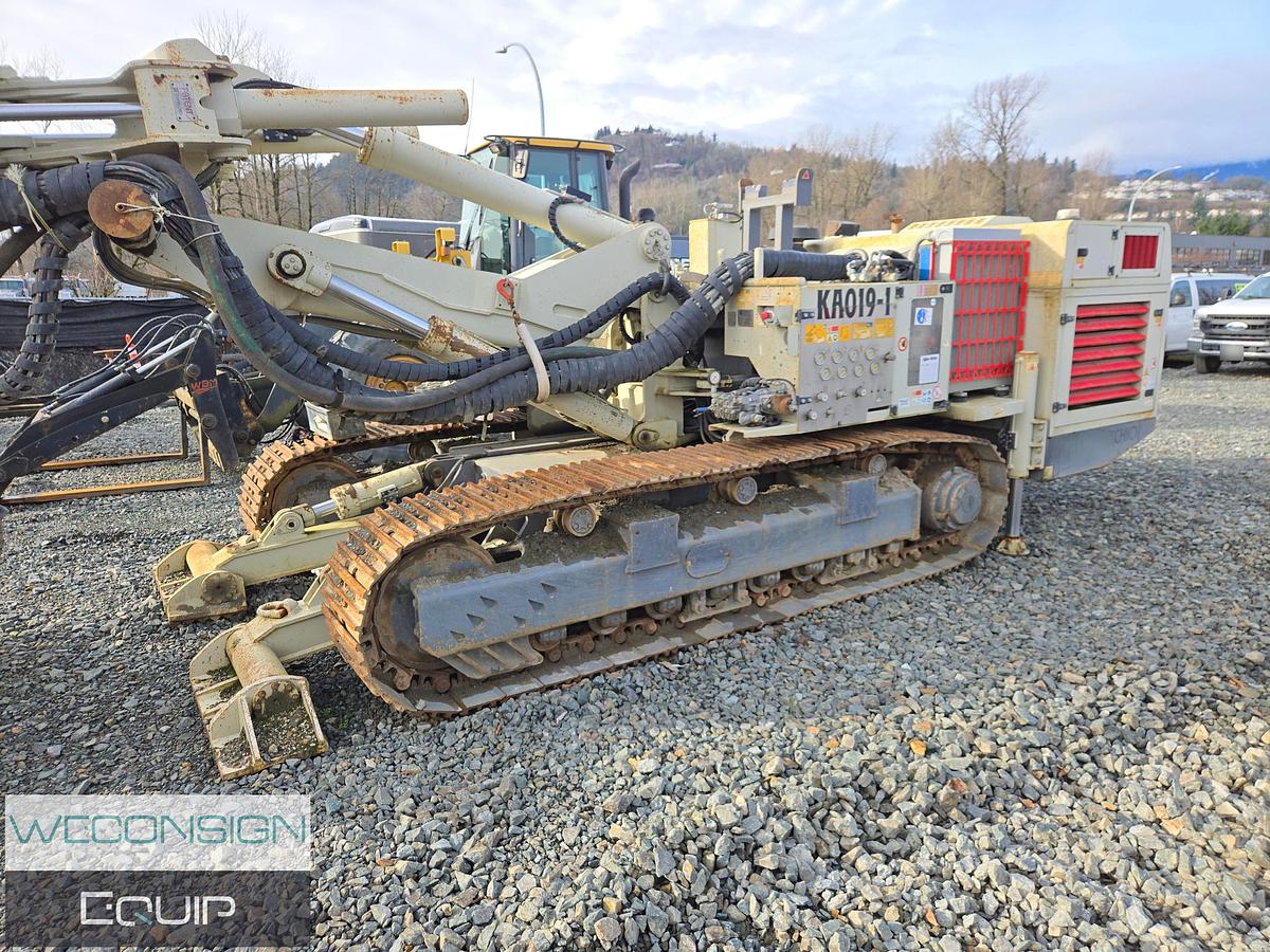 Used 2018 Comacchio MC28 Hydraulic Crawler Drill