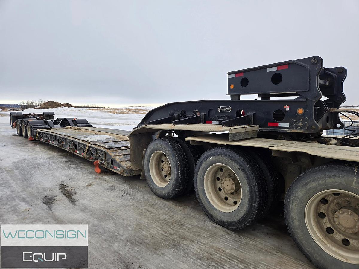 Used 2014 Pacesetter 55T 9 Axle Lowbed/Lowboy Trailer Combination