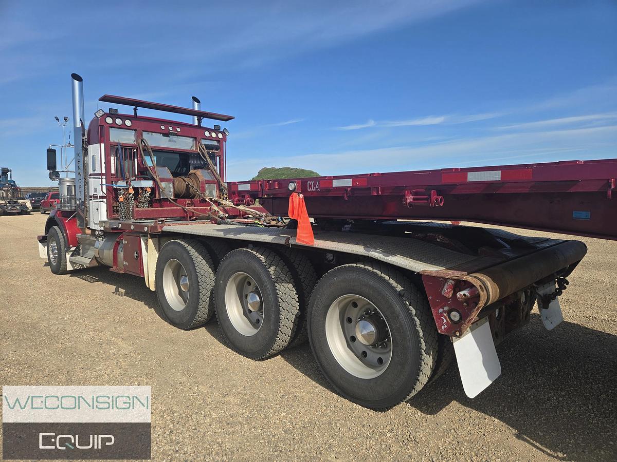 Used 2011 Kenworth T800 Tri Drive Texas Bed Truck