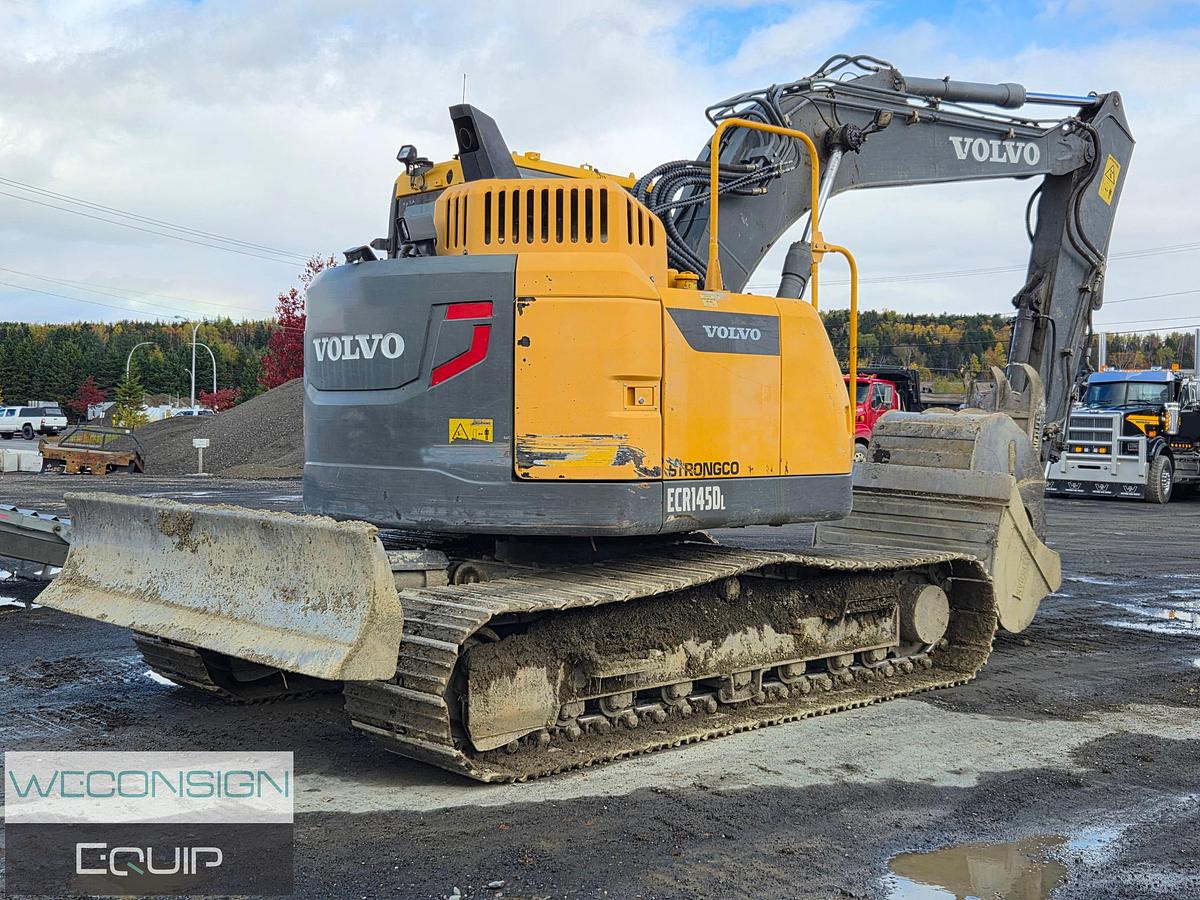 Used 2014 Volvo ECR145DL Excavator
