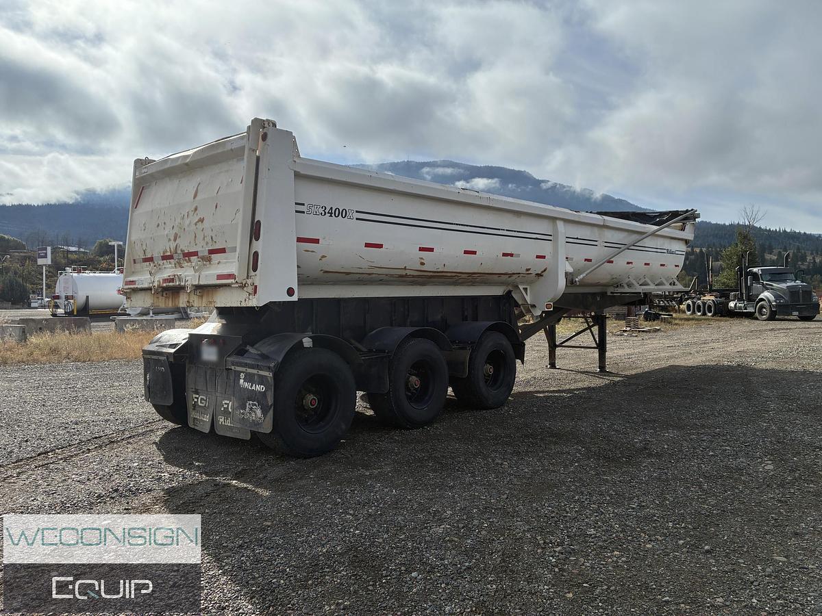 Used 2016 Midland MG37SK3400X End Dump