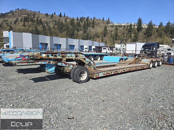 Used 2012 K-Line 7 Axle 50T RGN Lowbed Combination