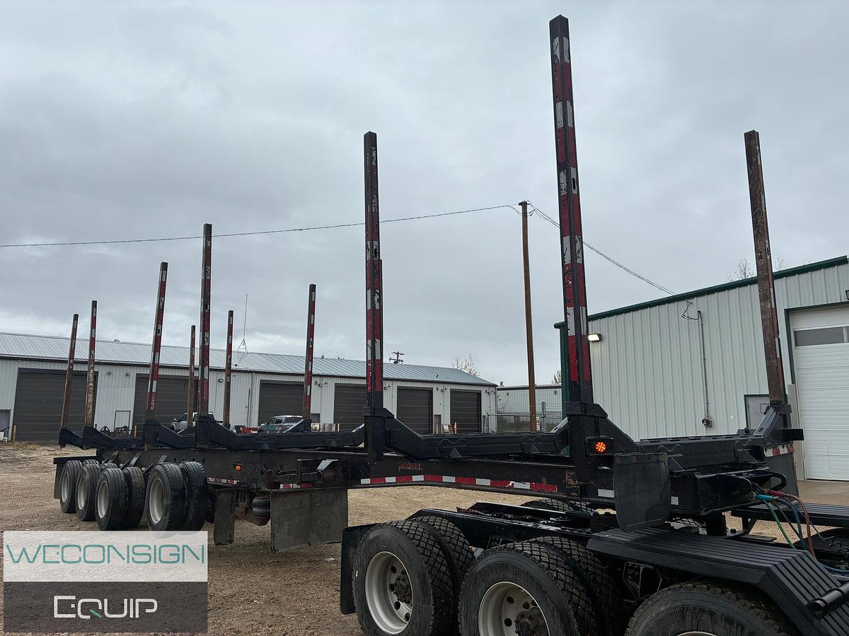 Used 2014 Doepker TRA/REM Logging Trailer