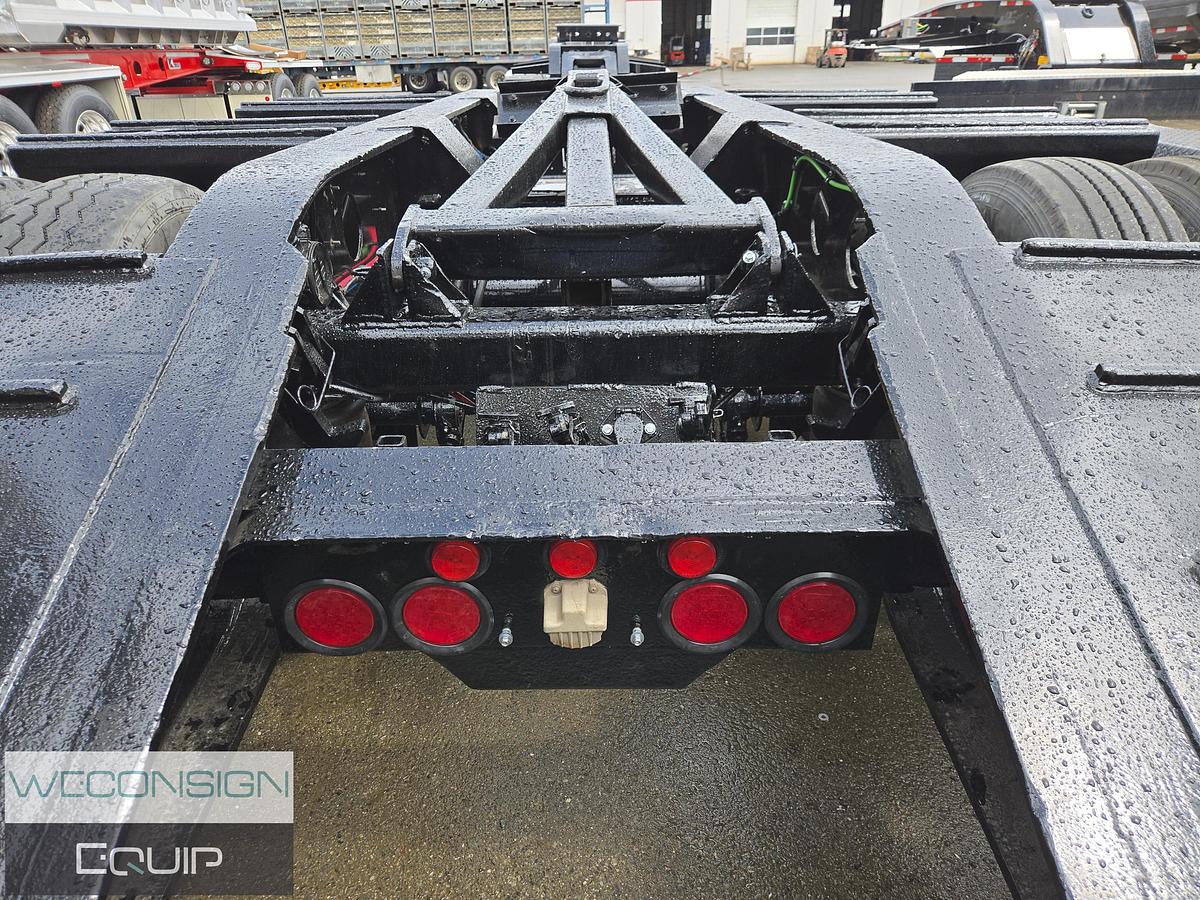 Used 2005 K-Line 60 Ton Lowbed Trailer and Jump Jeep