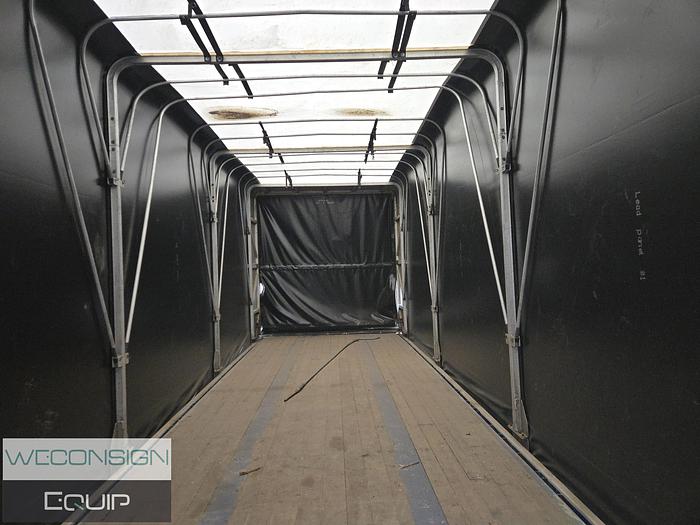 Used 2015 Doepker B-Train Curtainside