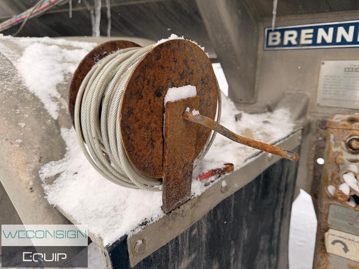 Used 2013 Brenner 42m3 Aluminum Tanker Trailer