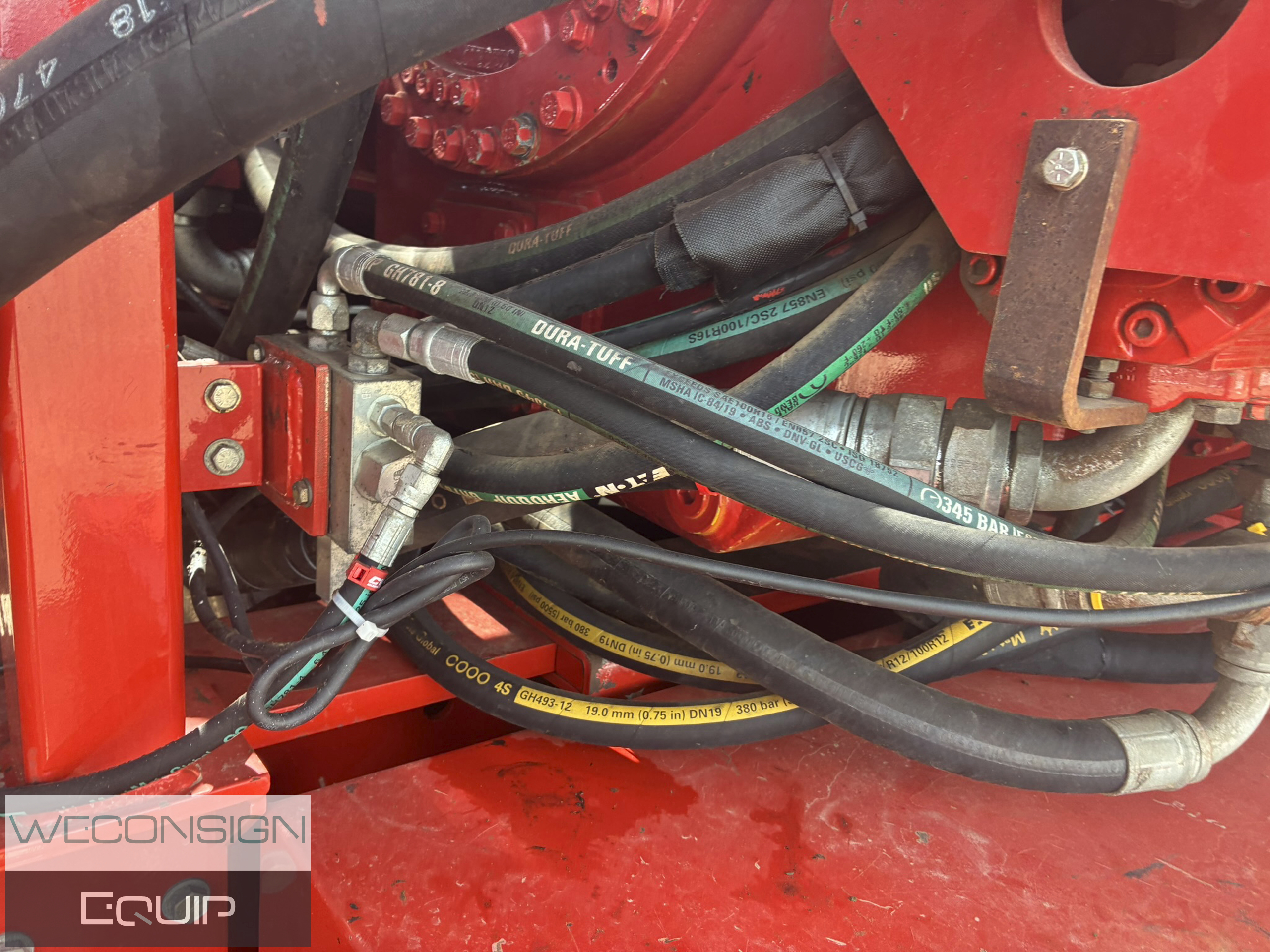 Used 2019 MSI 3000HP True Twin Fluid Pumper