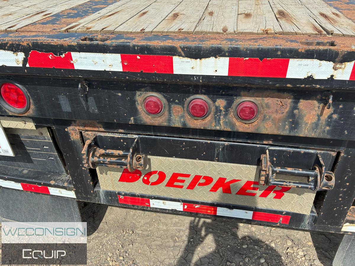 Used 2011 Doepker HB140701 Super B Flat Deck