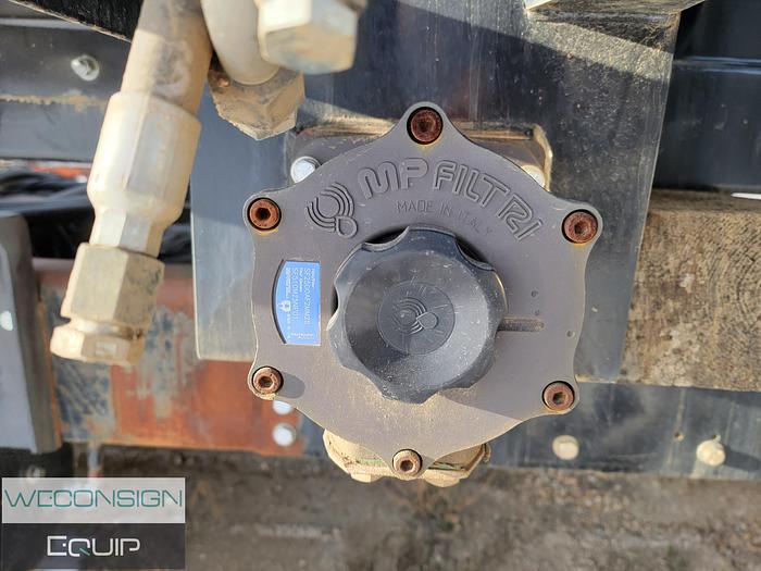 Used 2012 Brenner 407 Stainless Straight Vac Tank Rig Up (not chassis mounted)