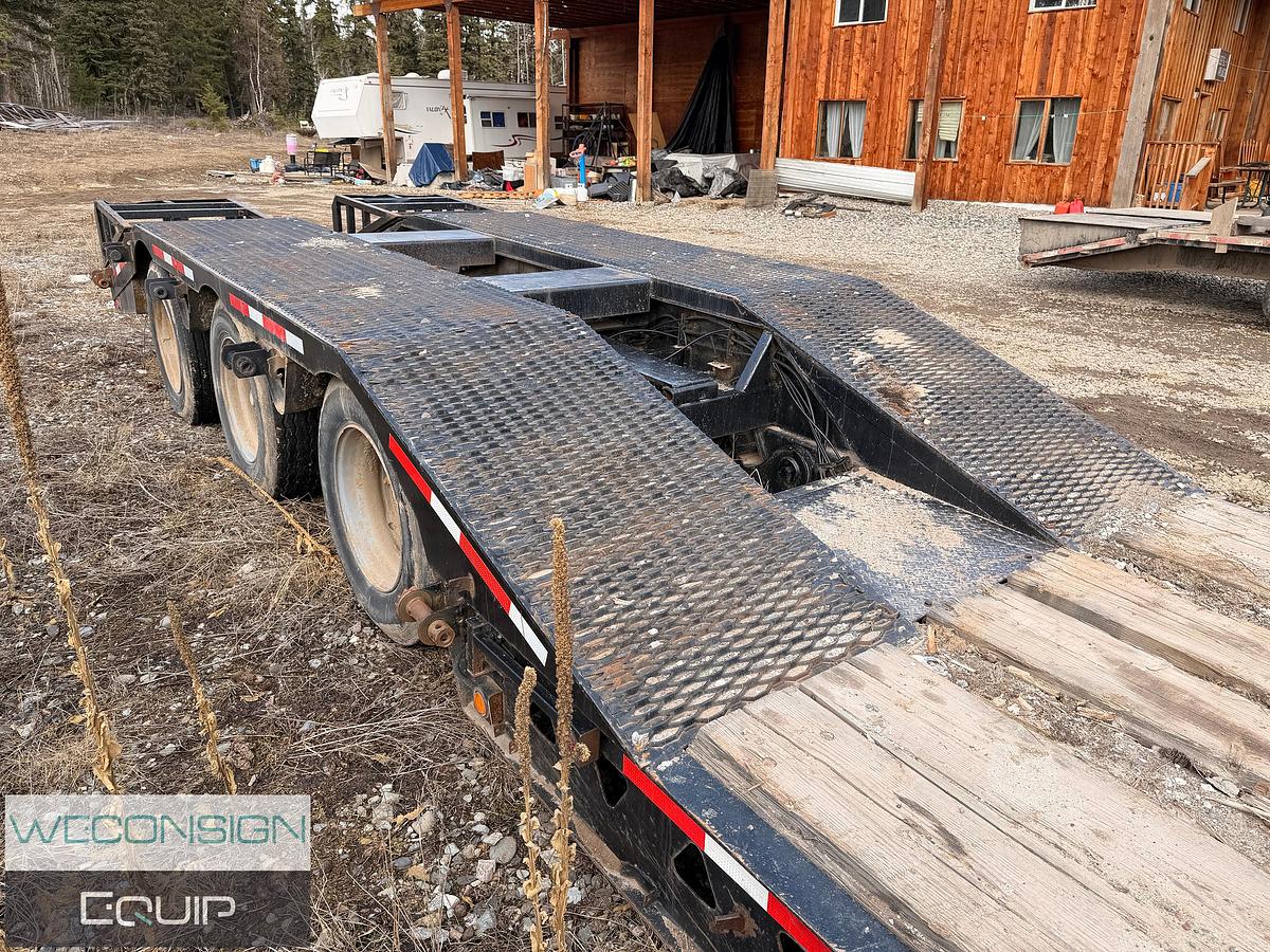 Used 1991 Trail King 50 Ton Lowboy Trailer