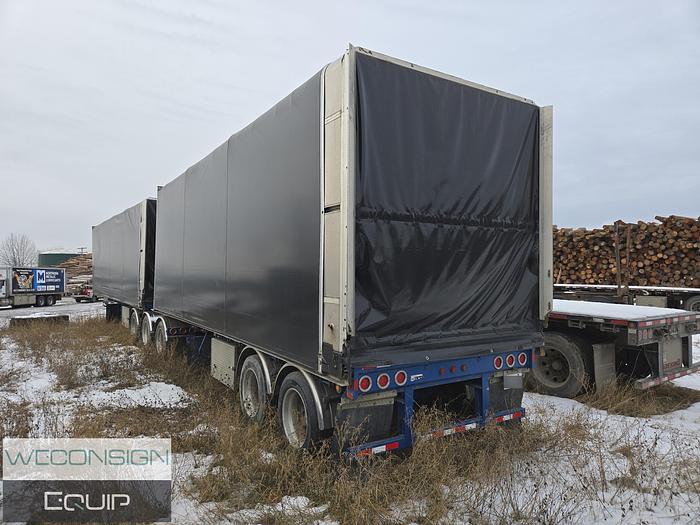 Used 2015 Doepker B-Train Curtainside