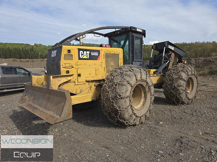 Used 2015 CAT 545D Forestry Skidder