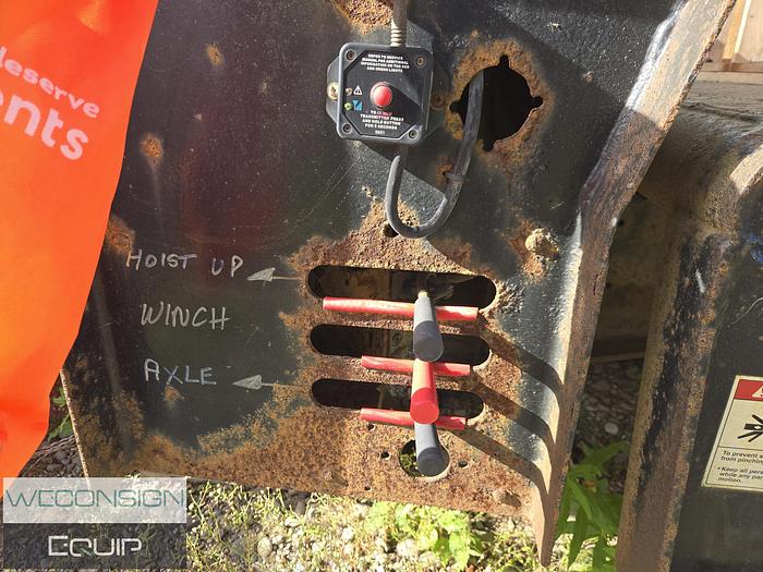 Used 2008 Landoll 660C Sliding Axle/ Recovery Trailer