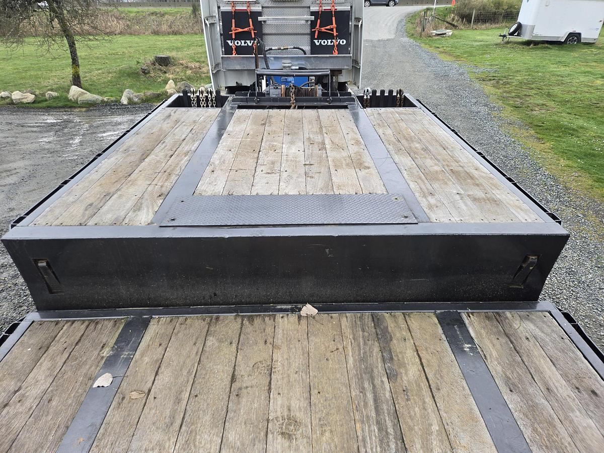 Used 2008 Ledwell Hydraulic Tilt Deck Equipment Trailer