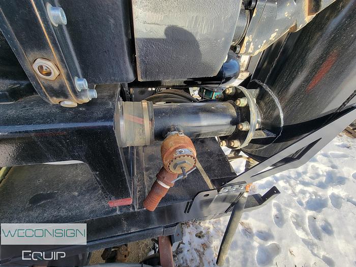 Used 2012 Brenner 407 Stainless Straight Vac Tank Rig Up (not chassis mounted)