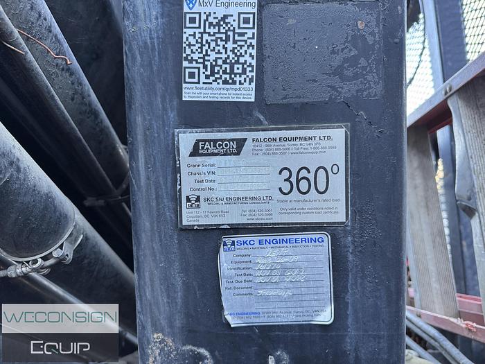 Used 2003 Peterbilt 330 TA Knuckle Picker/ Boom Truck