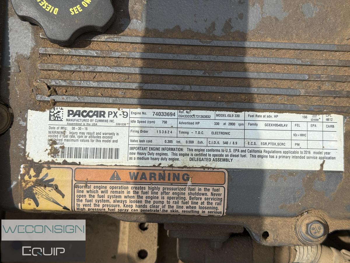 Used 2017 Peterbilt Single Axle Hydrovac