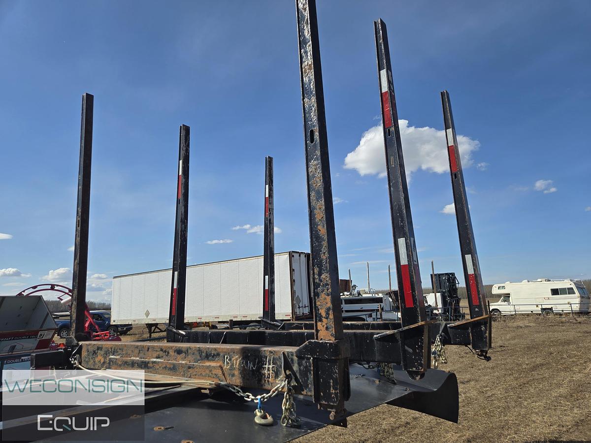 Used 2017 Freflyt 10 Bunk Hayrack Logging Trailer