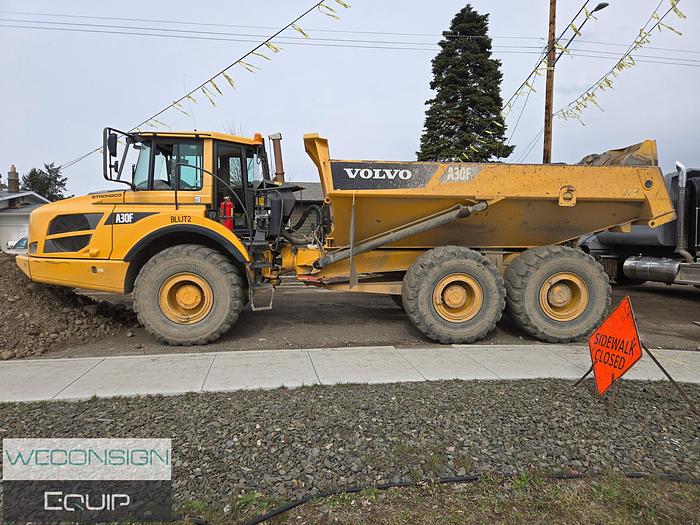 Used 2015 Volvo A30F Articulated Dump Truck