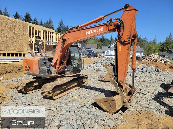 Used 2014 Hitachi ZX120-5B Excavator