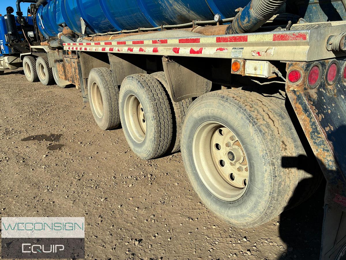 Used 2007 Peterbilt 378 Semi Vacuum Truck and Trailer