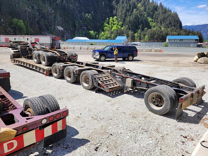 Used 2008 K-Line 8/9 Axle 60T RGN Combo Lowbed/Lowboy