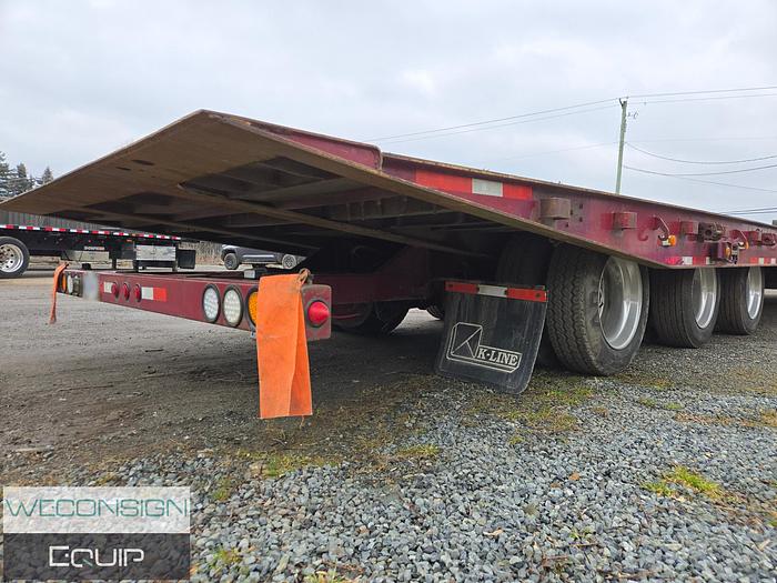 Used 2018 K-Line Sliding Axle/ Recovery Trailer