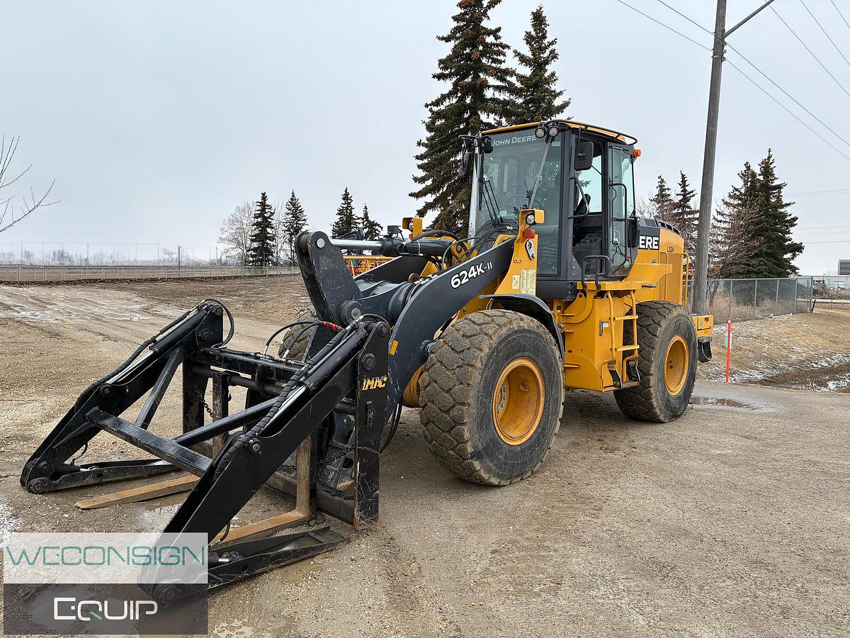 Used 2017 John Deere 624K-II Wheel Loader