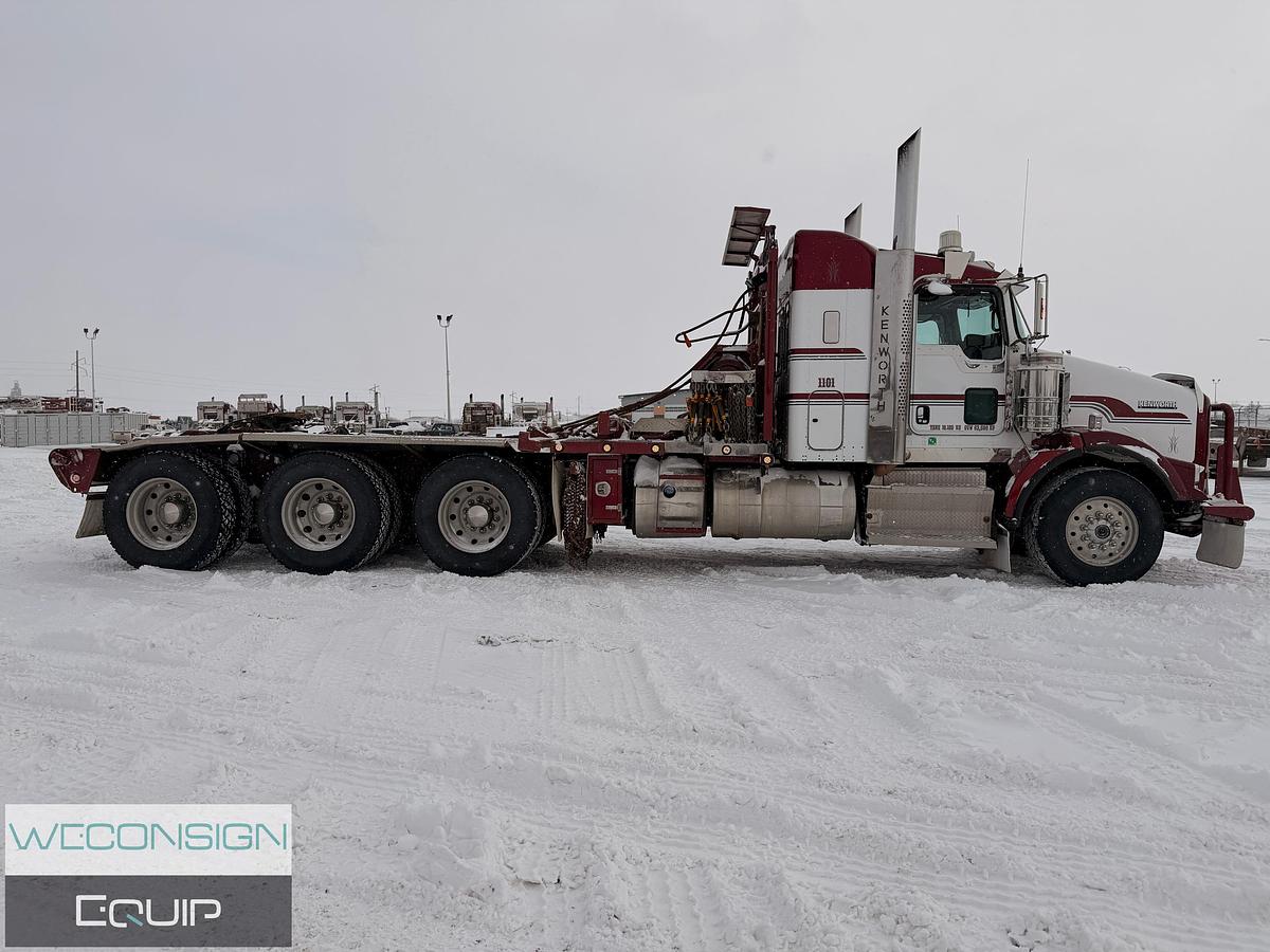 Used 2011 Kenworth T800 Tri Drive Texas Bed Truck