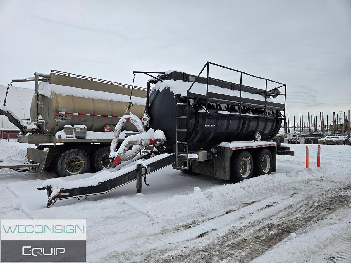 Used 1998 Wabash Tandem 16m3 Tanker Acid Trailer