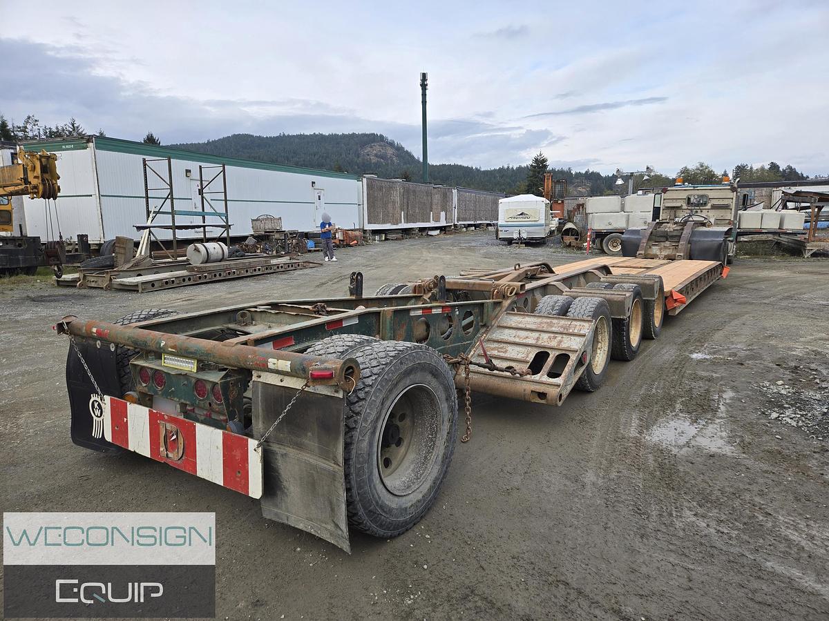 Used 1997 Aspen 50 Ton Lowboy Trailer