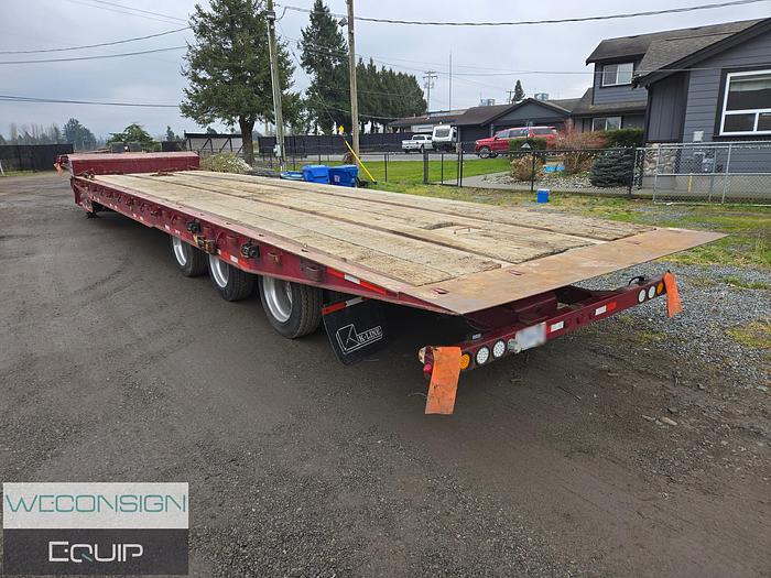 Used 2018 K-Line Sliding Axle/ Recovery Trailer
