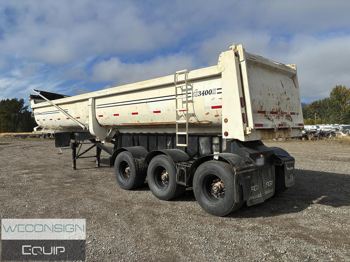 Used 2016 Midland MG37SK3400X End Dump