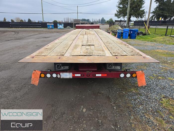Used 2018 K-Line Sliding Axle/ Recovery Trailer