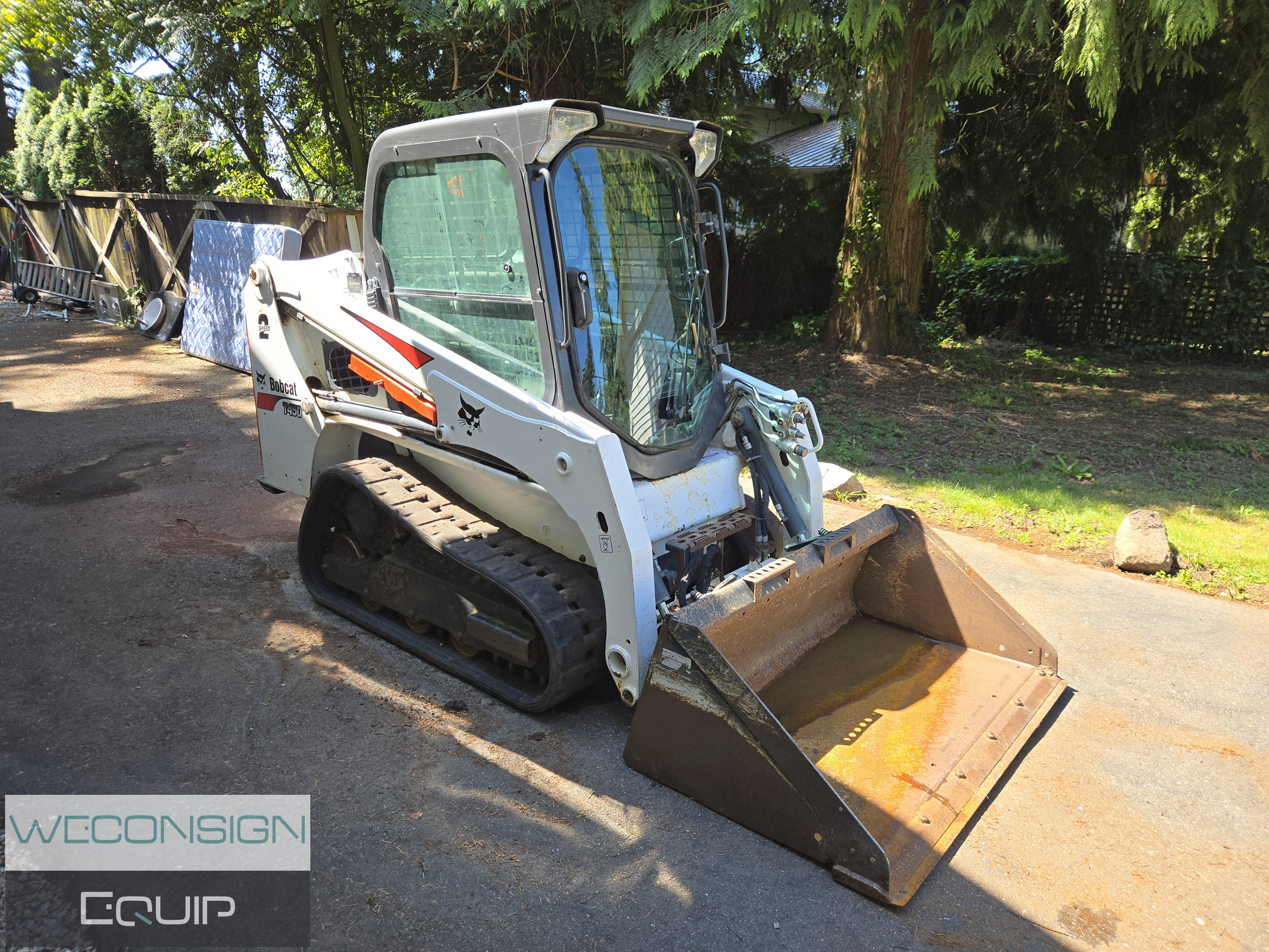 Used 2018 Bobcat T450 Skid Steer/ Track Loader