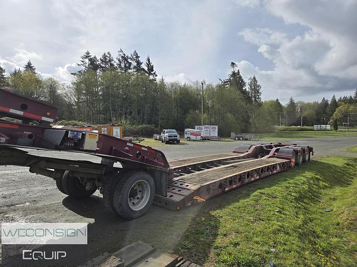 Used 2023 K-Line 8 Axle 55 Ton Hydraulic Neck Lowbed Combination