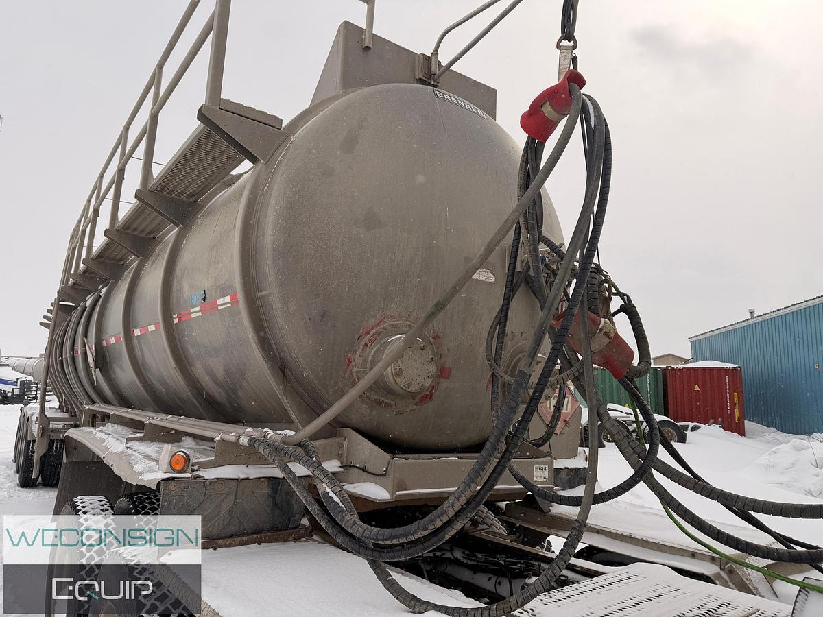 Used 2013 Brenner 42m3 Aluminum Tanker Trailer