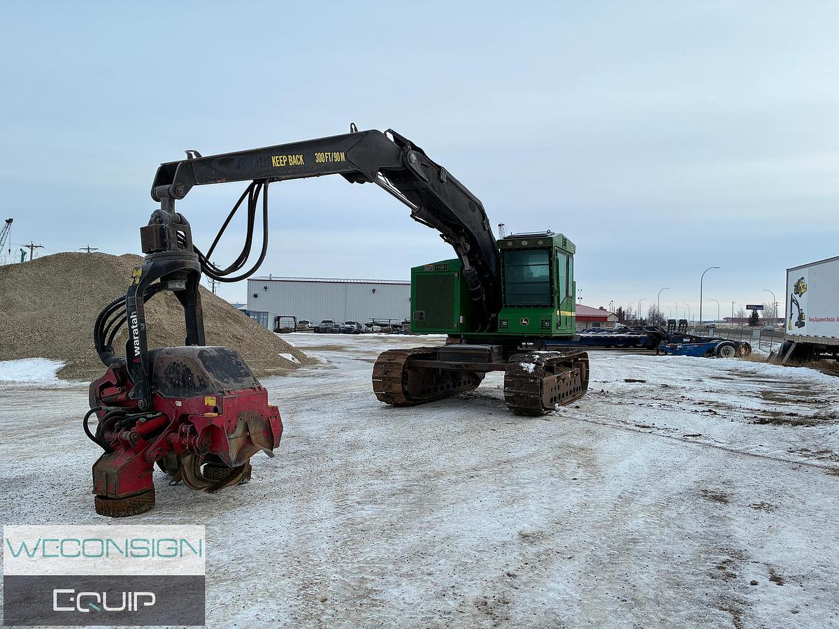 Used 2014 John Deere 753JH Wood Processor