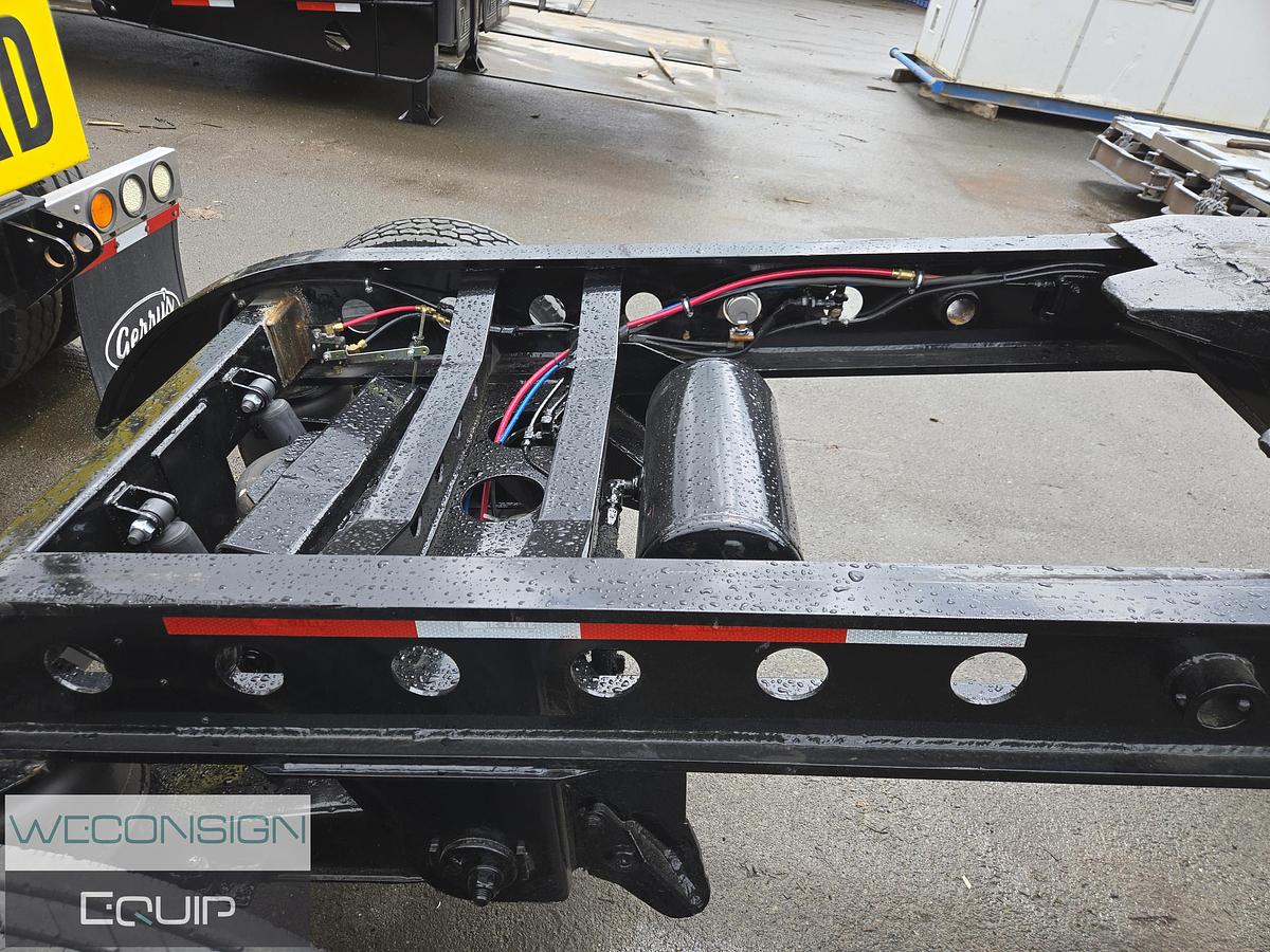 Used 2005 K-Line 60 Ton Lowbed Trailer and Jump Jeep