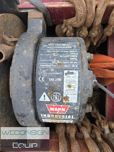 Used 2018 K-Line Sliding Axle/ Recovery Trailer