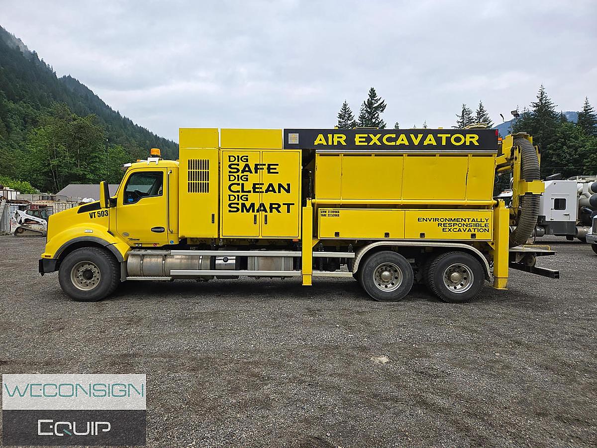 Used 2017 Kenworth T880 Tandem Axle Air Vac