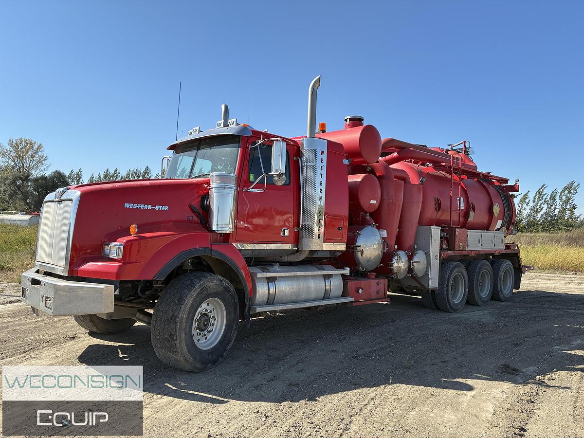 Used 2006 Western Star Tri Axle Code Hydro Vac