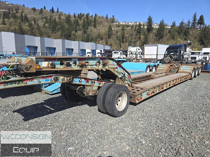 Used 2012 K-Line 7 Axle 50T RGN Lowbed Combination