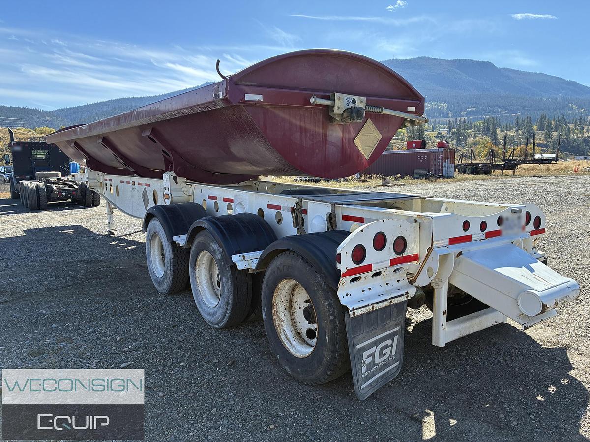 Used 2005 Sidumpr SDR32 Side Dump Trailer