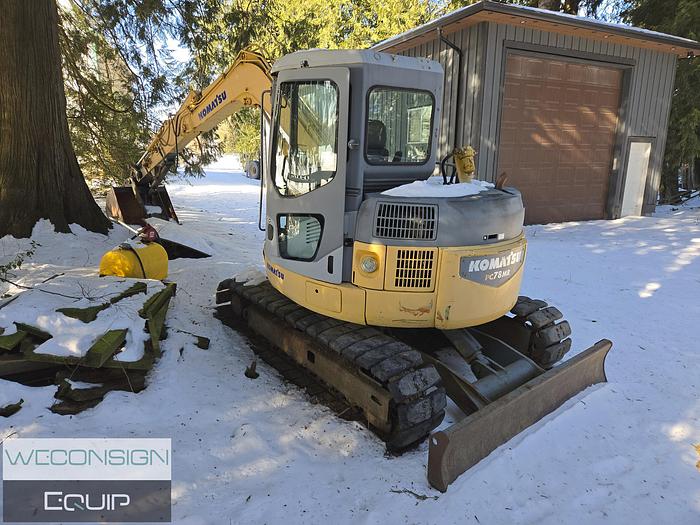 Used 2005 Komatsu PC78MR Excavator
