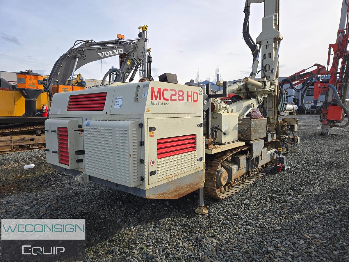 Used 2018 Comacchio MC28 Hydraulic Crawler Drill