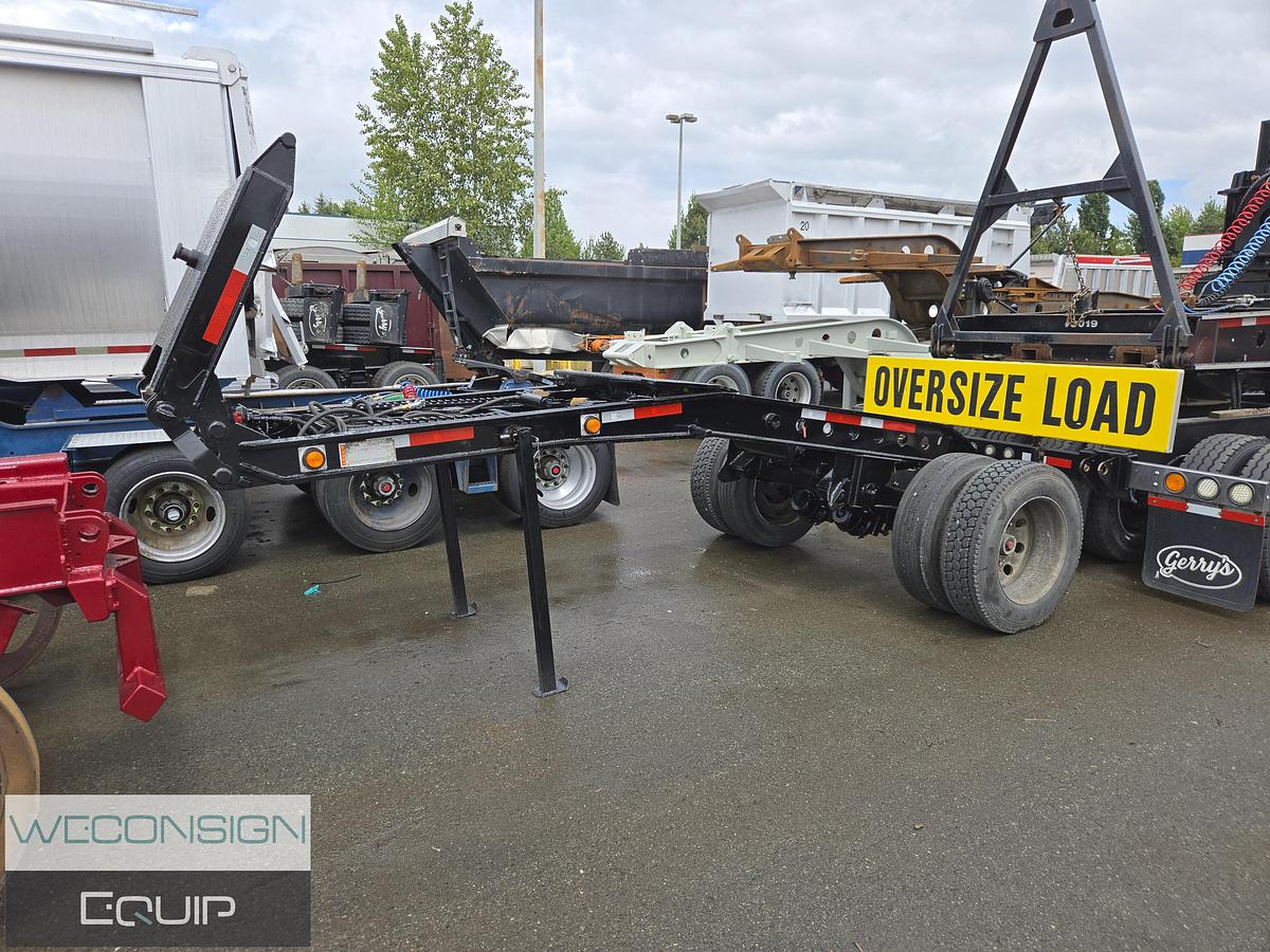 Used 2005 K-Line 60 Ton Lowbed Trailer and Jump Jeep