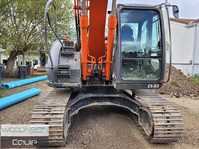 Used 2011 Hitachi ZX135US-3 Excavator