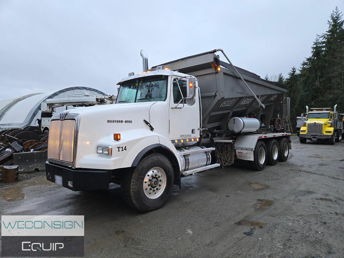 Used 2007 Western Star 4900 Tri Drive Stone Slinger
